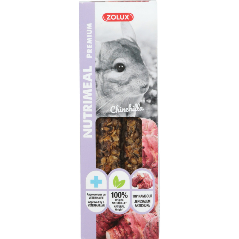 Friandises pour chinchilla, stick Nutrimeal premiu