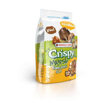 Aliments rongeurs hamster crispy : 1kg