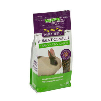 Aliment complet : lapins nains junior 900g