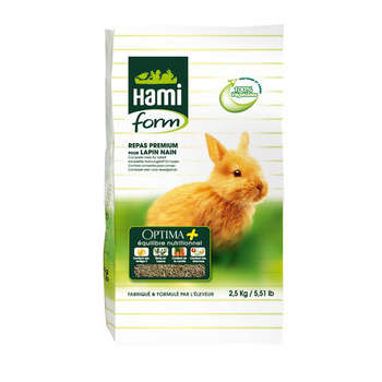 Aliment pour lapin nain : 2,5kg