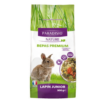 Repas Premium : Nature,  lapin nain junior