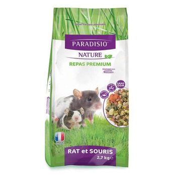 Paradisio : nature, repas premium, rat/souris
