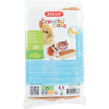 Friandises pour rongeur : Crunchy Cake pomme banan