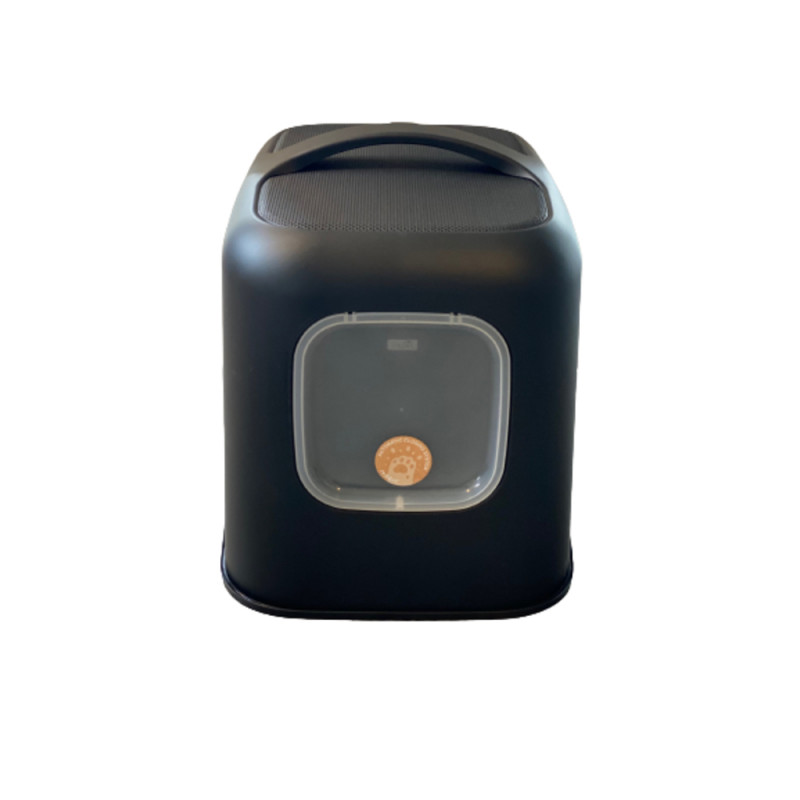 Maison de toilette Biala pour chat coloris noir 51