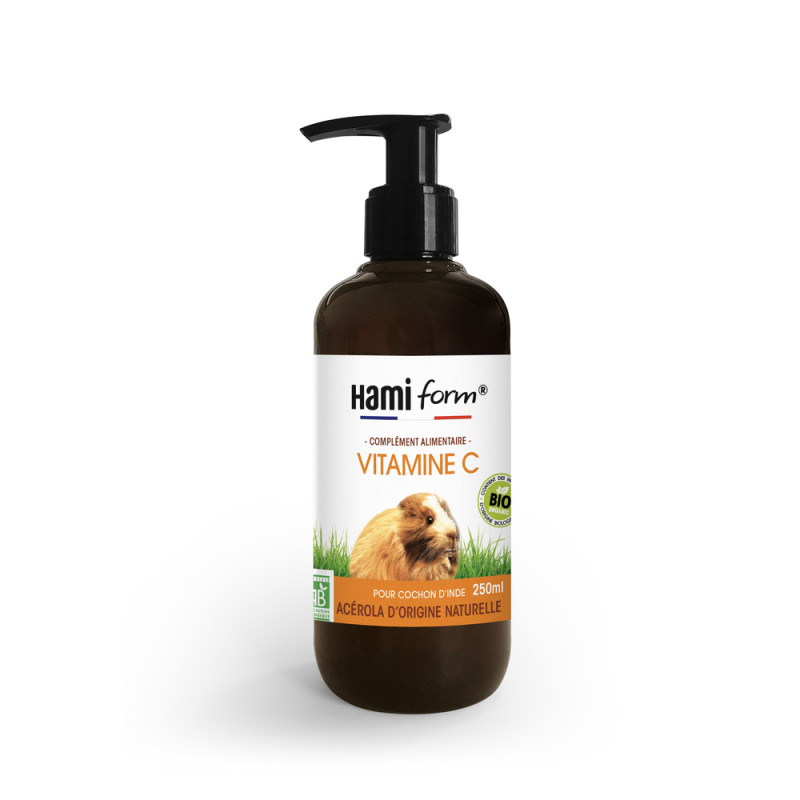 Vitamine C, complément alimentaire bio pour cochon
