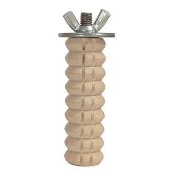 Petit croq bois nature : blanc nature l. 9 x d. 2,
