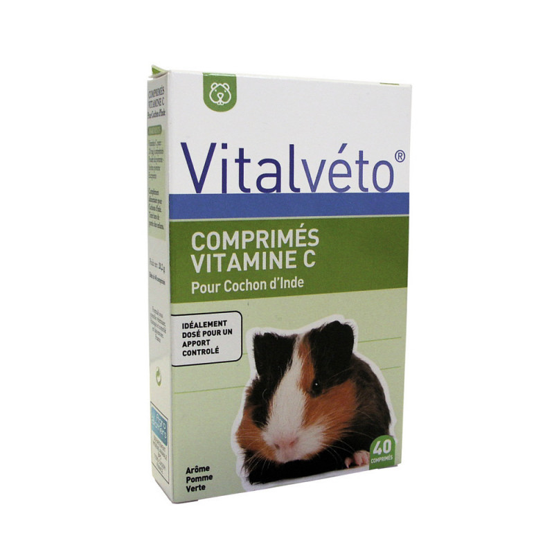Comprimés vitamine C rongeur x40