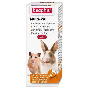 Multi-vitamines lapins et rongeurs : 50 ml