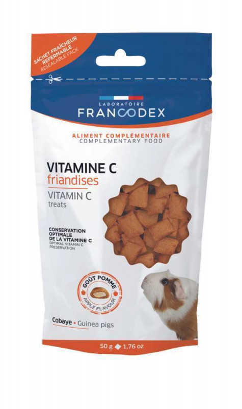 Friandises vitamine C : pomme, 50g