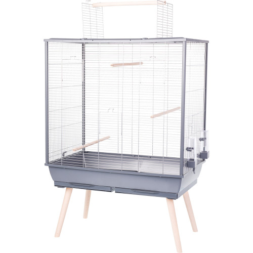 Cage Neolife 80 oiseau gris