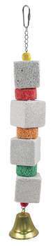 Jouet pierres ponce grandes perruches /perroquets