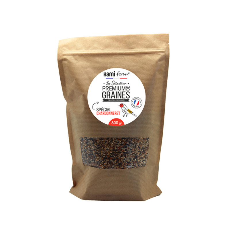 Repas en sachet pour chardonneret 800 gr