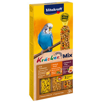 Friandise Kräcker au miel, fruits et oeufs pour pe