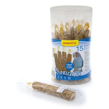 Friandises mix sticks pour petites perruches x15 -