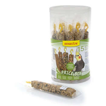 Friandises mix sticks pour grandes perruches x15 -