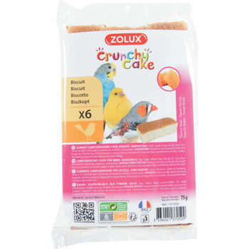Biscuits Crunchy Cake miel oiseau x6