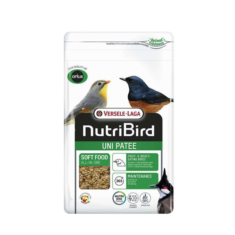 Patée NutriBird Uni pour oiseau 1kg
