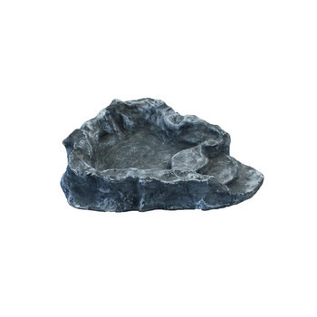 Abreuvoir pour reptile, couleur pierre (petite tai