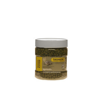 Granulés goût banane pour tortues de terre : 170gr