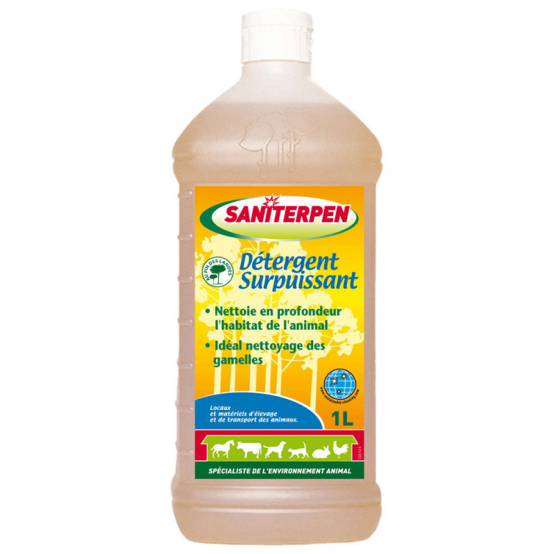 Détergent surpuissant concentré Saniterpen : bidon