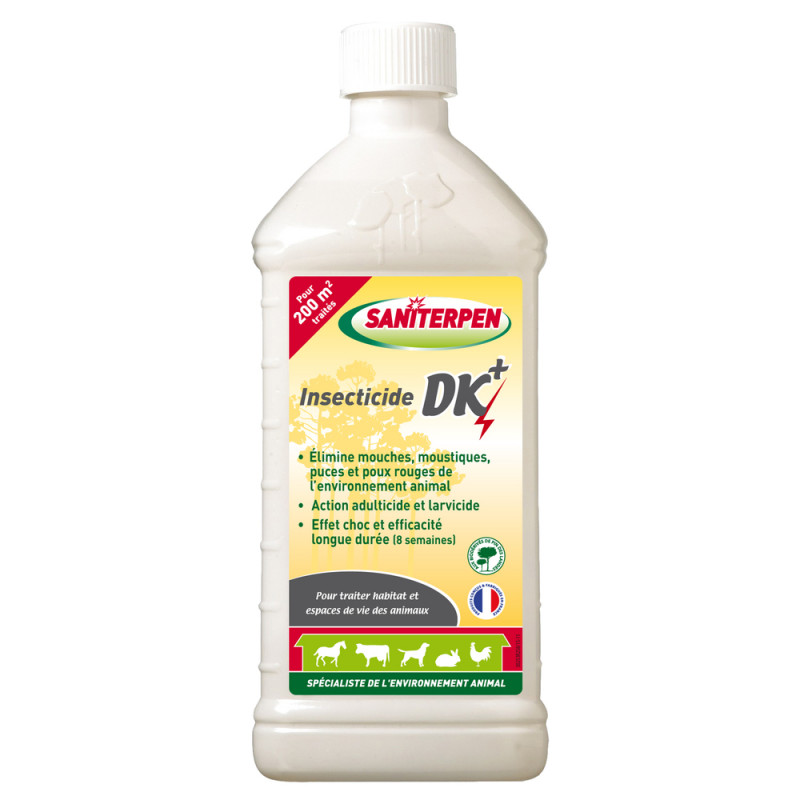 Insecticide DK concentré Saniterpen : bidon 1L