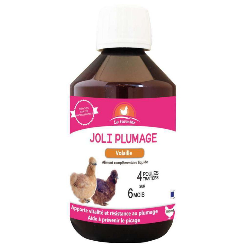 Aliment complémentaire joli plumage 250 ml