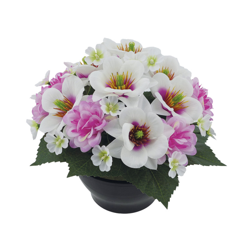 Fleurs artificielles - coupe florale lavande H. 24