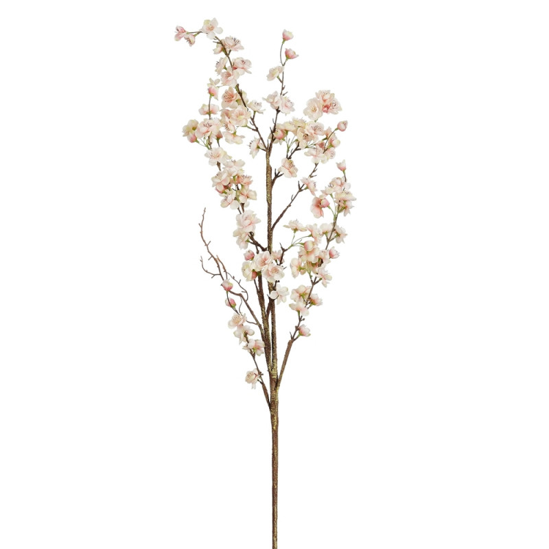 Fleur artificielle - Floraison de pêche branche ro