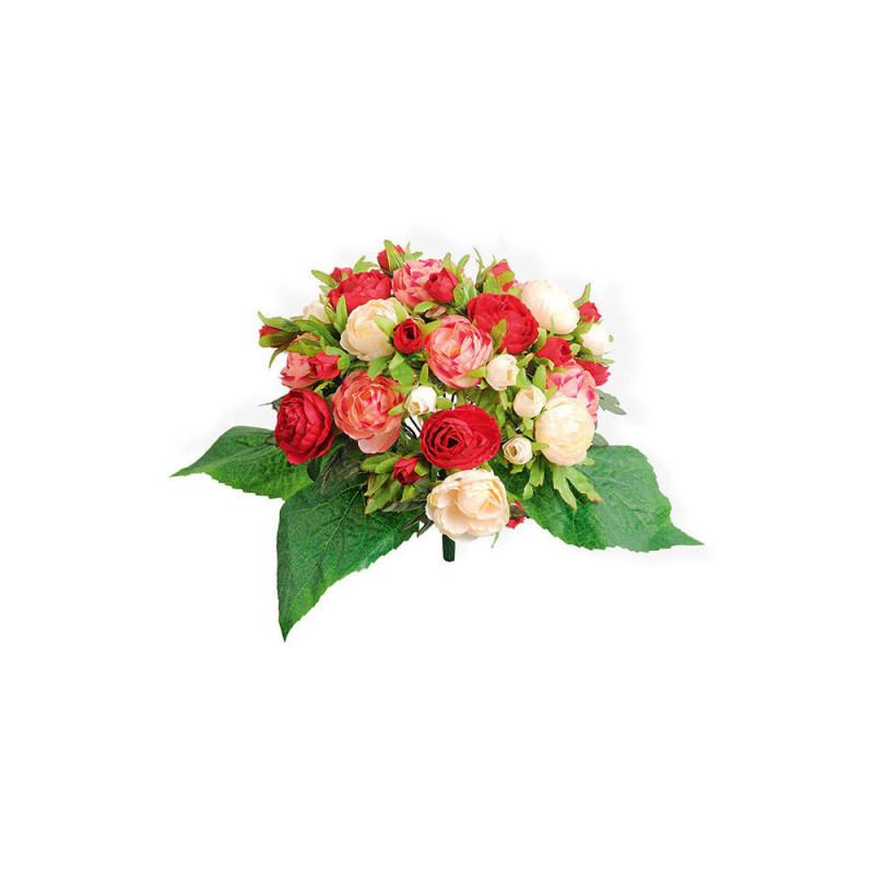 Fleurs artificielles - bouquet renoncules fuchsia