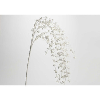 Tige décorative Marga : blanc, h.118cm