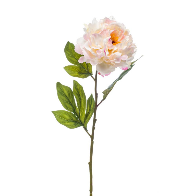 Fleur artificielle, tige de pivoine Chelsea - H. 7
