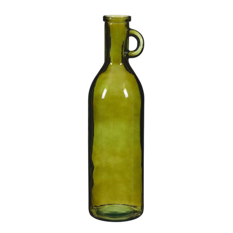 Vase Sitia en verre recyclé vert - H.50cm