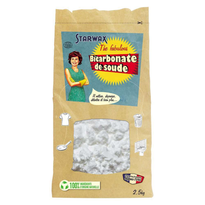 Bicarbonate de soude - 2,5kg Ecocert