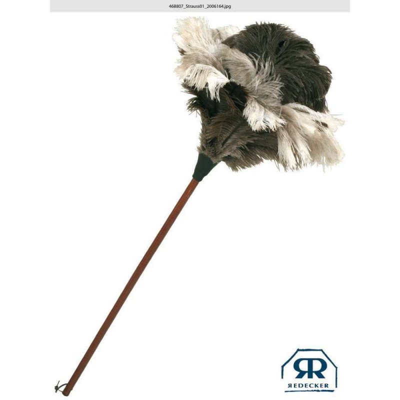 Plumeau plume autruche Redecker 90 cm