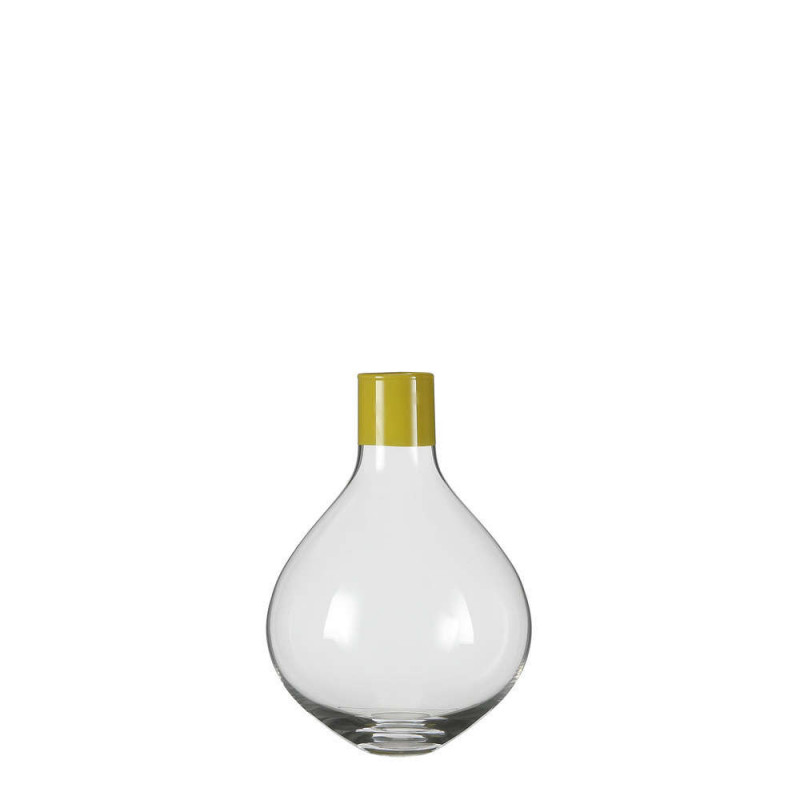 Bouteille Arlo Jaune H. 27xD. 19cm