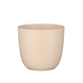 Pot Tusca rond en céramique rose - Ø17 cm