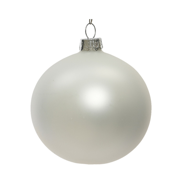 BOUL VR MAT D8 BLANC HIVER