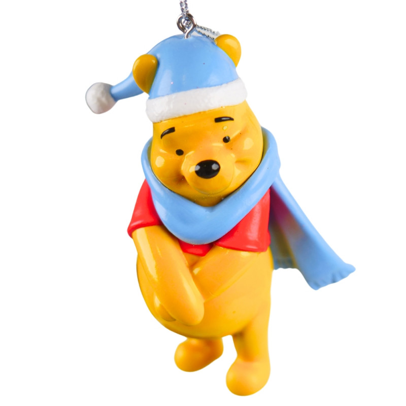 Suspension de Noël : Winnie en résine 3D - H. 8cm
