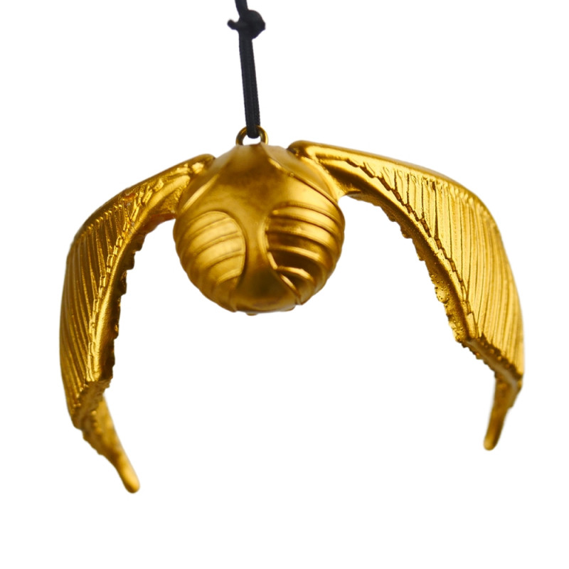 Suspension de Noël en résine : Quidditch en 3D - H