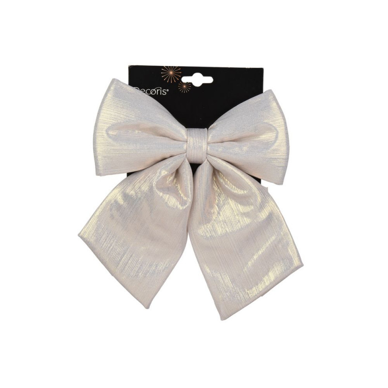 Nud de Noël, coloris blanc - H. 24cm