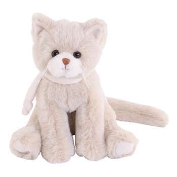Peluches : chat beige Catty 25 cm