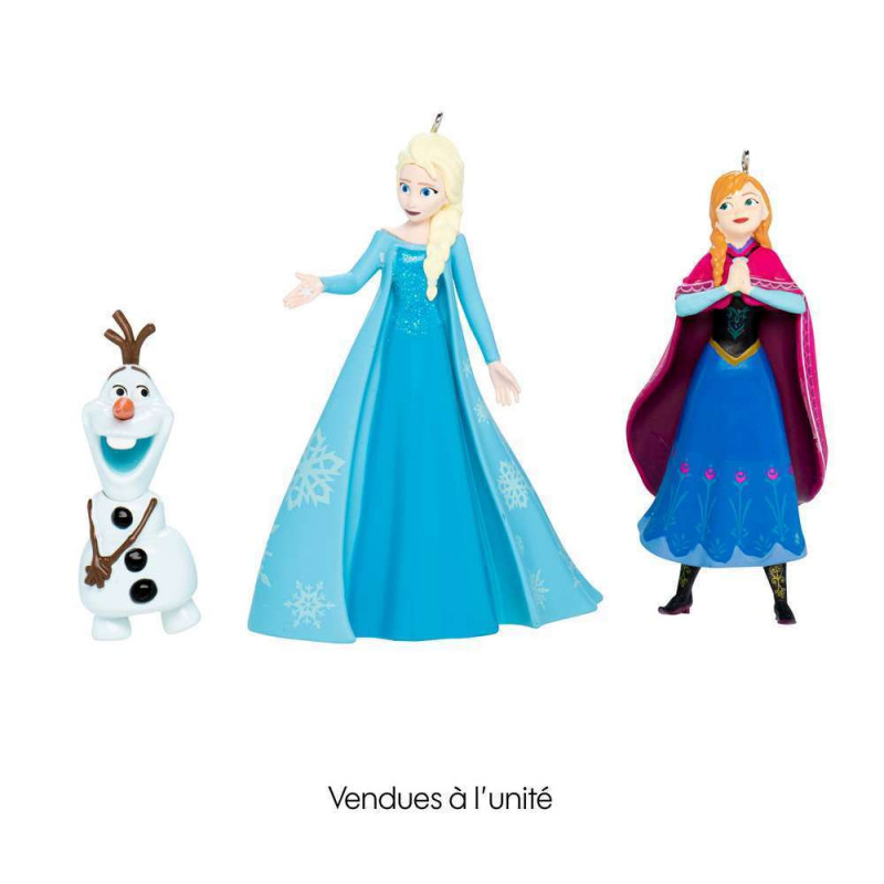 Suspension de Noël : la reine des neiges, décorati
