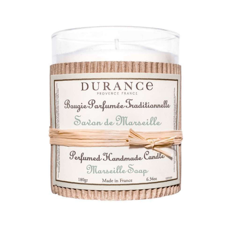 Bougie parfumée savon de Marseille cire végétale r