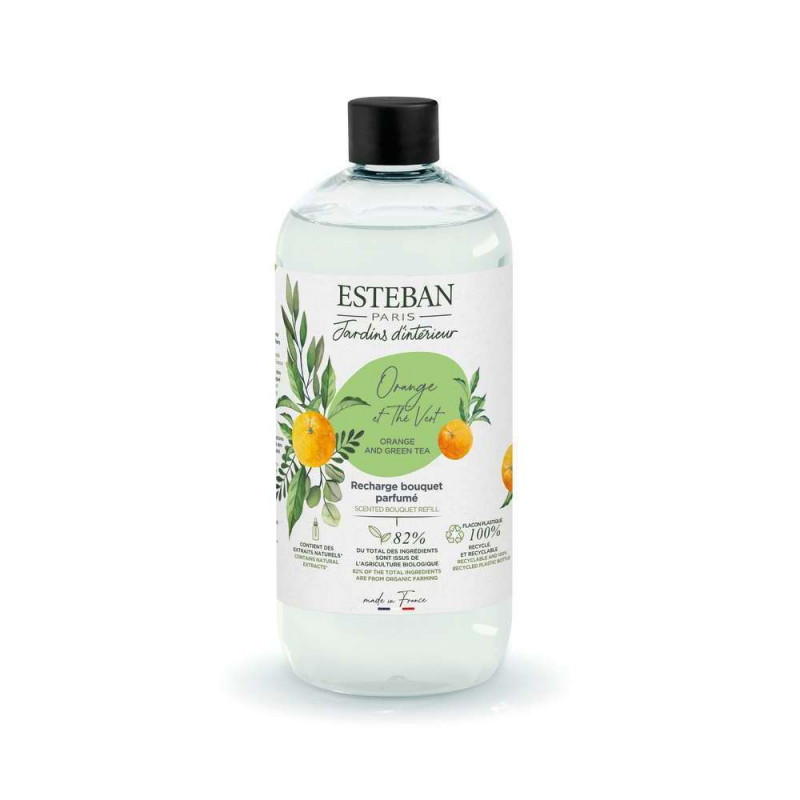Recharge pour bouquet parfumé Orange et thé vert 