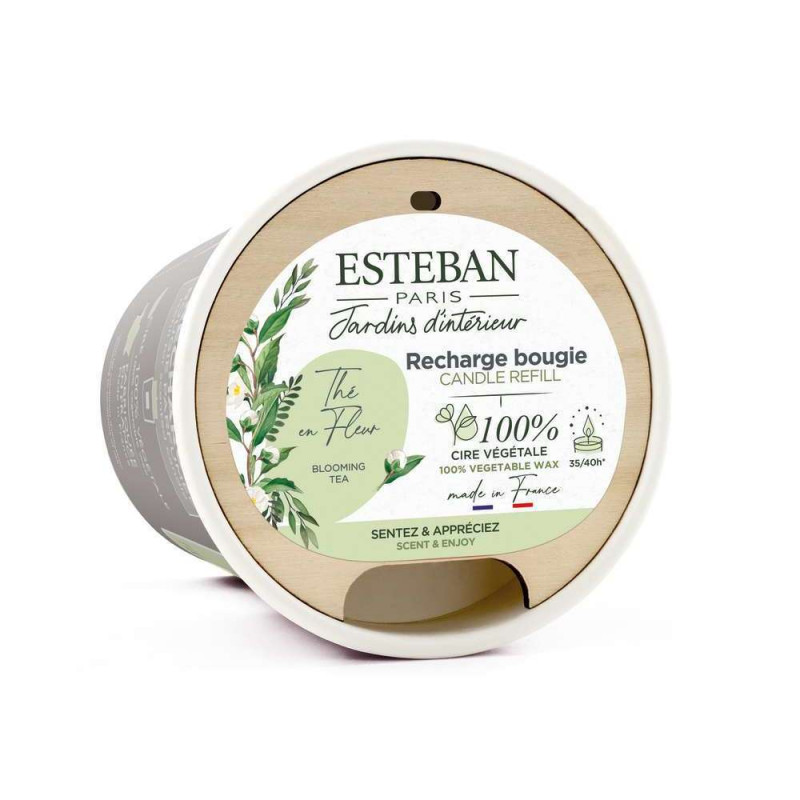 Recharge pour bougie parfumée 180 g Thé en fleur