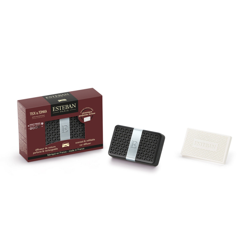 Diffuseur de parfum pour voiture Teck & Tonka