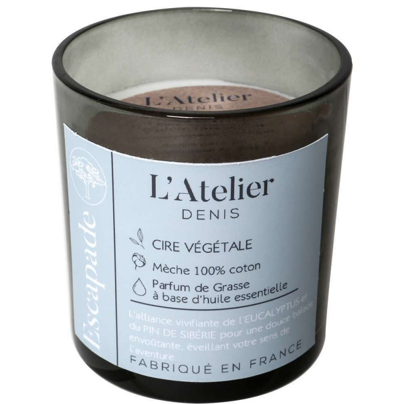 Bougie végétale parfumée Escapade - 150 gr