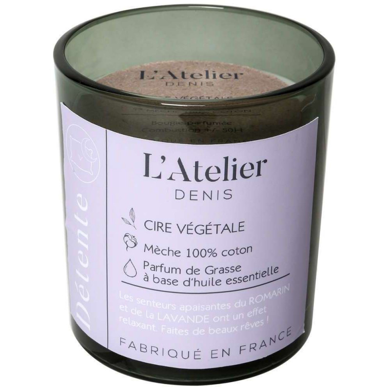 Bougie végétale parfumée Détente - 300 gr