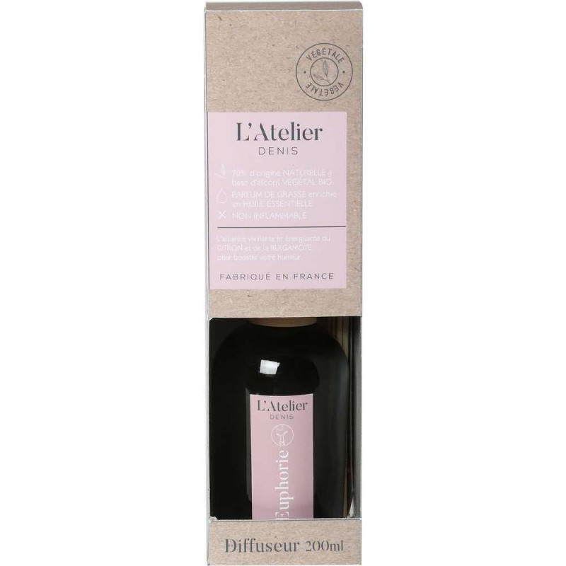 Diffuseur à tiges pour parfum d'intérieur Euphorie