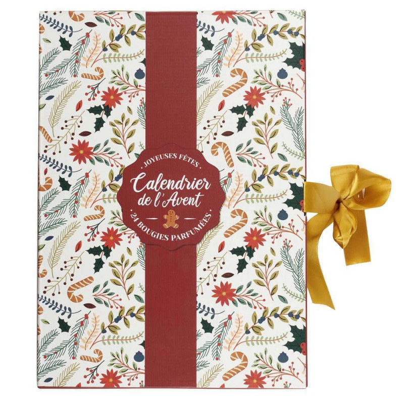 Calendrier de l'avent - 24 Bougies parfumées